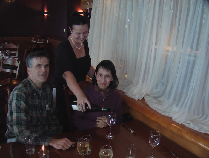 Pre-trip dinner in Kaikoura